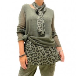 Pull + foulard