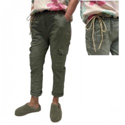 Pantalon poches, ceinture