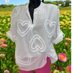 Chemise Coeurs