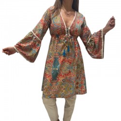 Tunique Robe soie