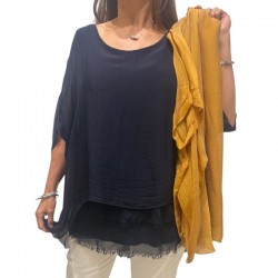 Chemise brut soie