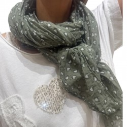 Foulard Coeurs