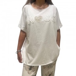 Sweat ROCK coeur sequins