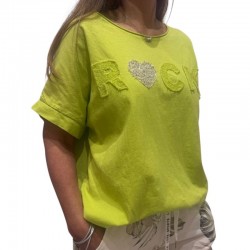 Sweat ROCK coeur sequins