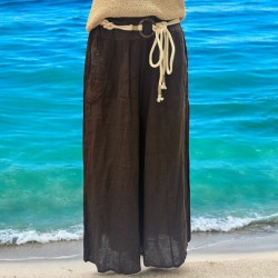 Pantalon lin