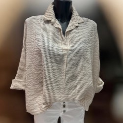 Chemise lignée
