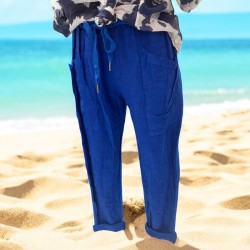 Pantalon bi-matière