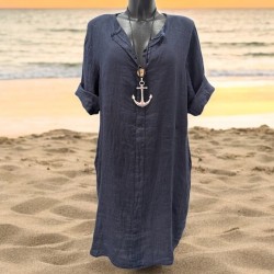 Robe tunique lin