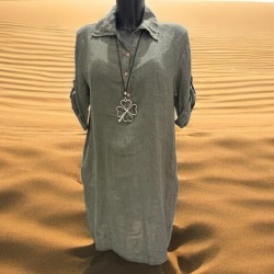 Robe tunique lin