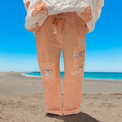 Pantalon Love sequins