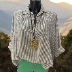 Chemise lignée