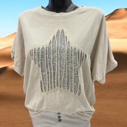 Sweat étoile sequins
