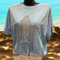 Sweat étoile sequins