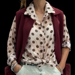 Chemise pois