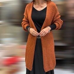 Jaquette maille oversize...