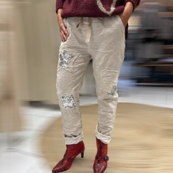Pantalon étoile sequins