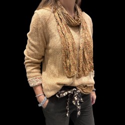 Pull + écharpe viscose et...