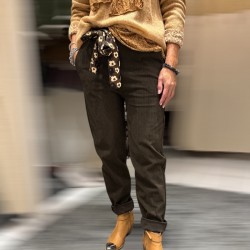 Pantalon velours avec...