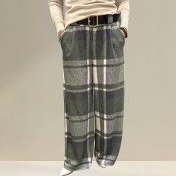 Pantalon quadrillé, coupe...