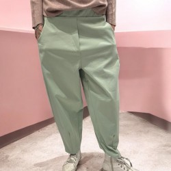 Pantalon fuselé, menthe
