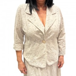 Blazer broderie st-gall