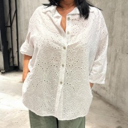 Chemise broderie st gall