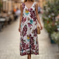 Robe fleurs