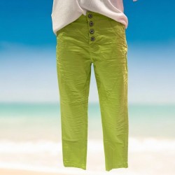 Pantalon boutons
