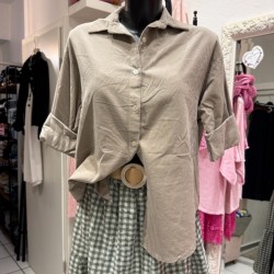 Chemise velours
