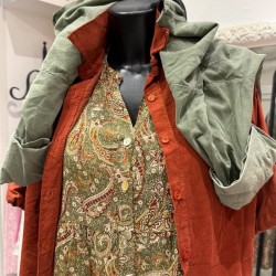 Chemise velours