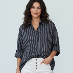 Chemise lignée