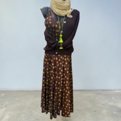 Robe bretelles, pois