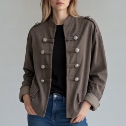 Blazer style militaire