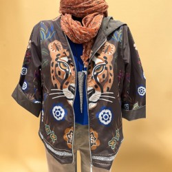 Veste à capuche , pièce unique