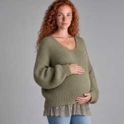 Pull dentelle