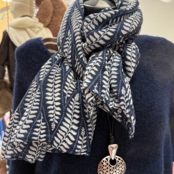 Foulard feuilles